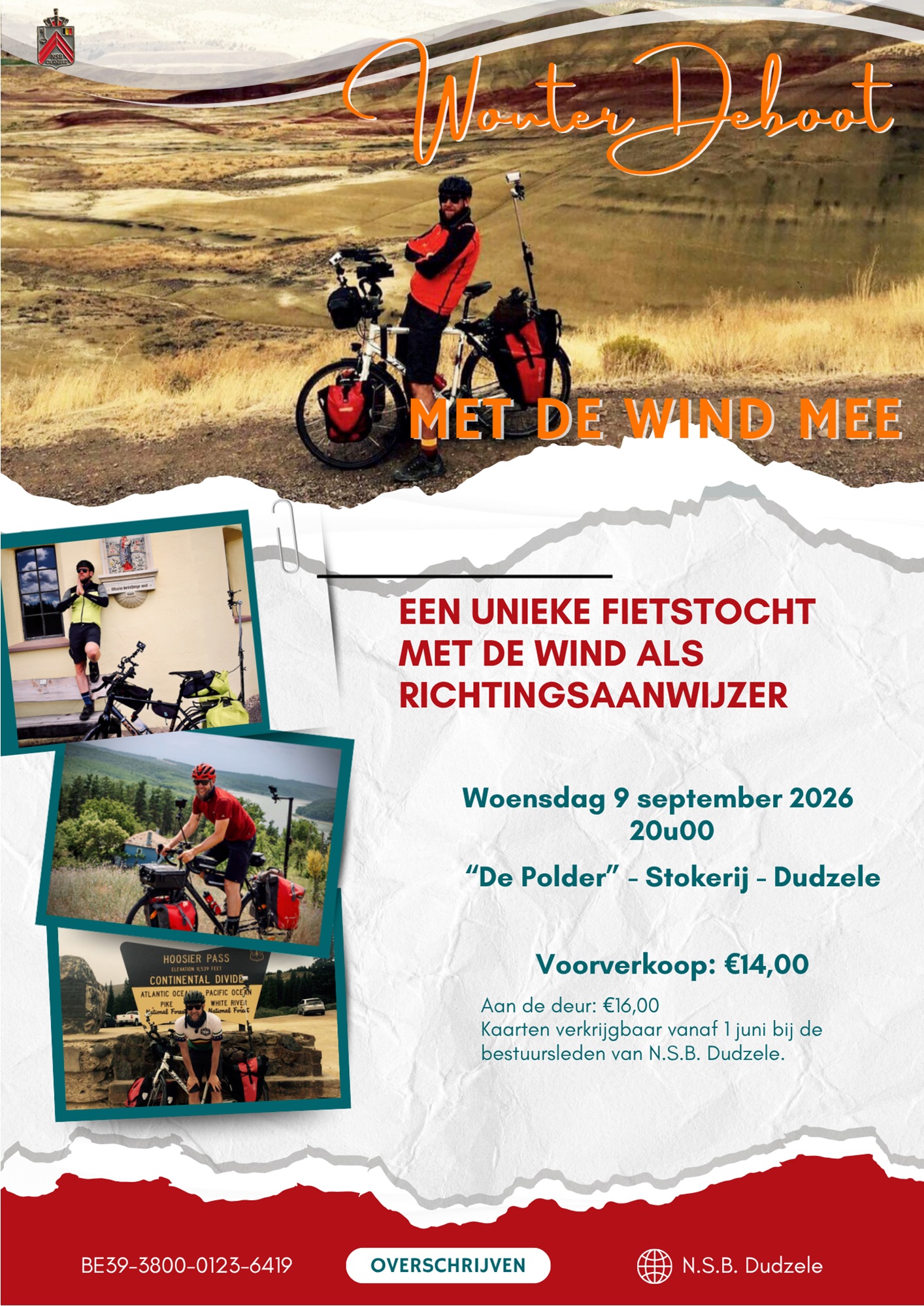 Met de wind mee – De avonturen van een fietsende reporter