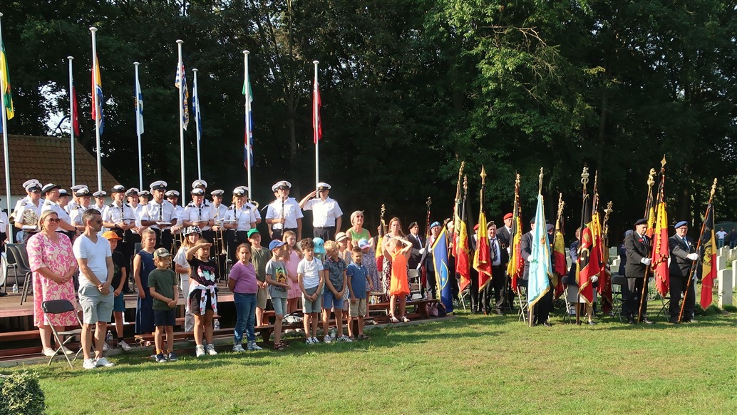 Canadese-Poolse-Britse herdenkingsplechtigheid