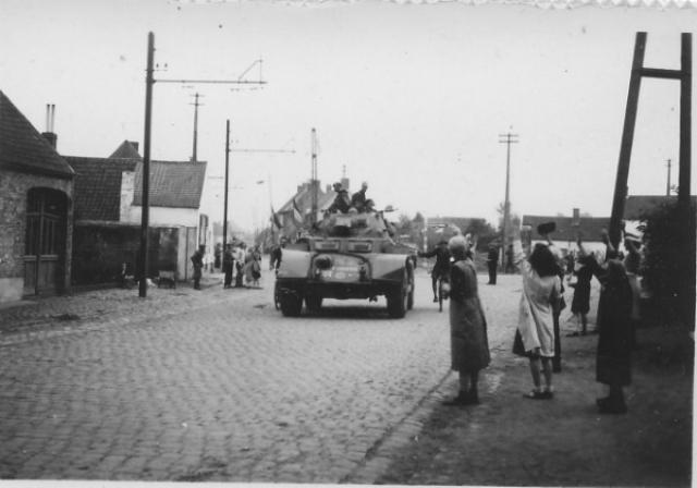 Eerste Staghound rijdt vanuit Brugge Dudzele binnen