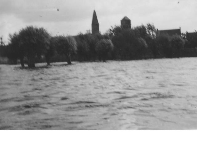 Zicht vanuit de Vaneweg